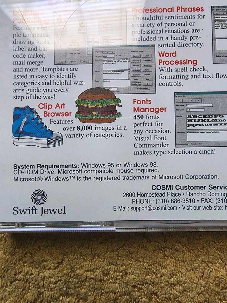 Print Perfect Gold 1999 Desktop Publishing Software for Windows PC