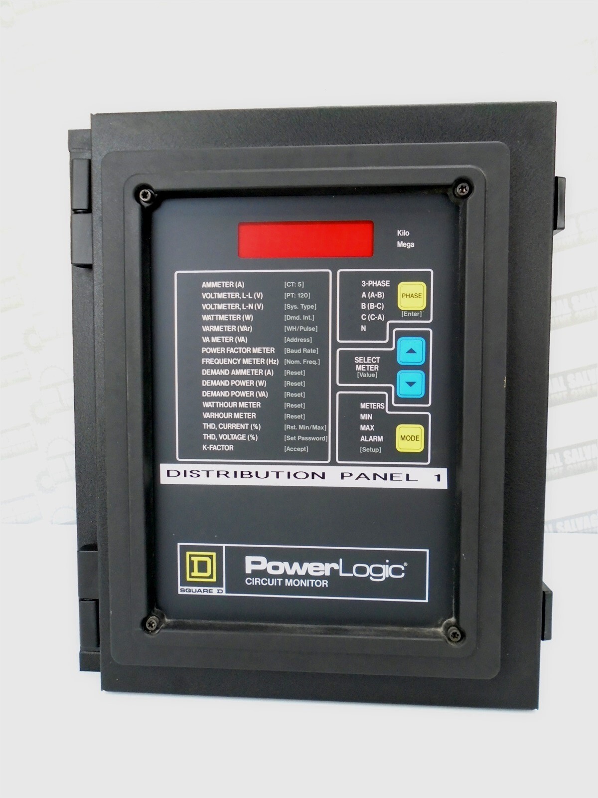 SQUARE-D PowerLogic Circuit Monitor 3020 CM-2150 with 3090-VPM-277-C1 - (TESTED)