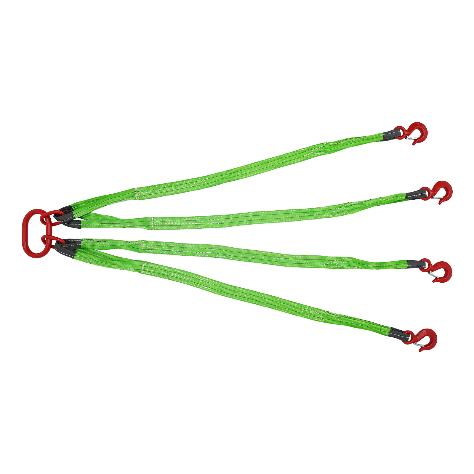 6 Ton/13227.74lbs 4 Strands Lifting Chains Lift Ring Chain Moving Sling w/Hooks