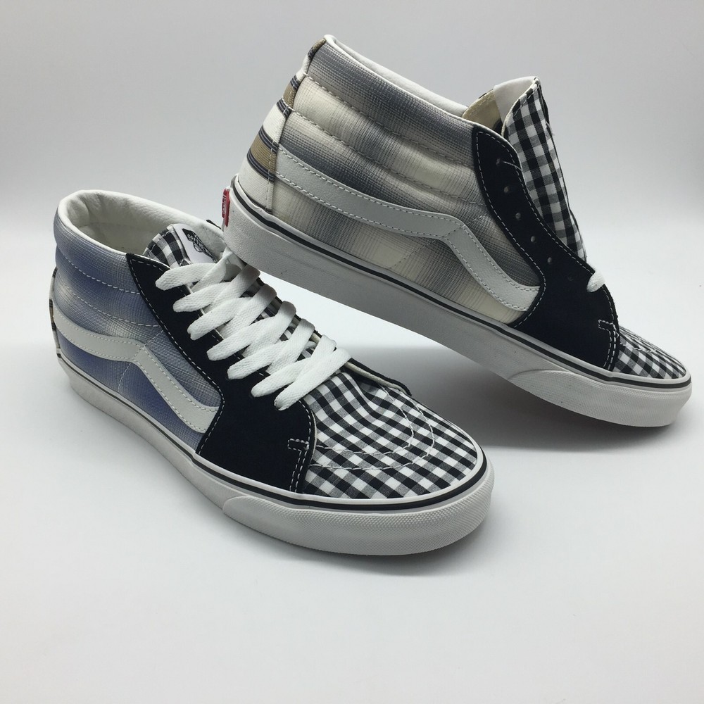 Vans Men's Shoes "Sk8-Mid"(Prep Retro) Blancdeblanc
