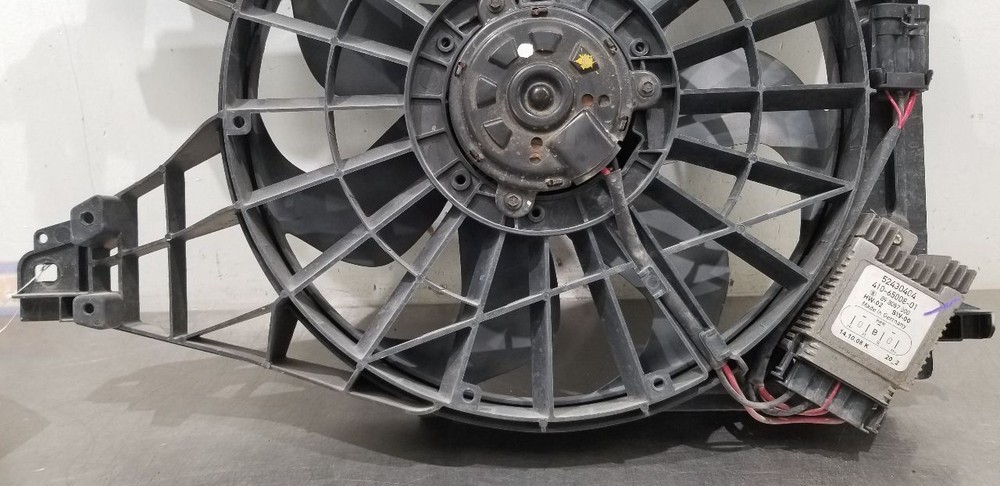 09 CHEVY CORVETTE C6 RADIATOR FAN ASSEMBLY