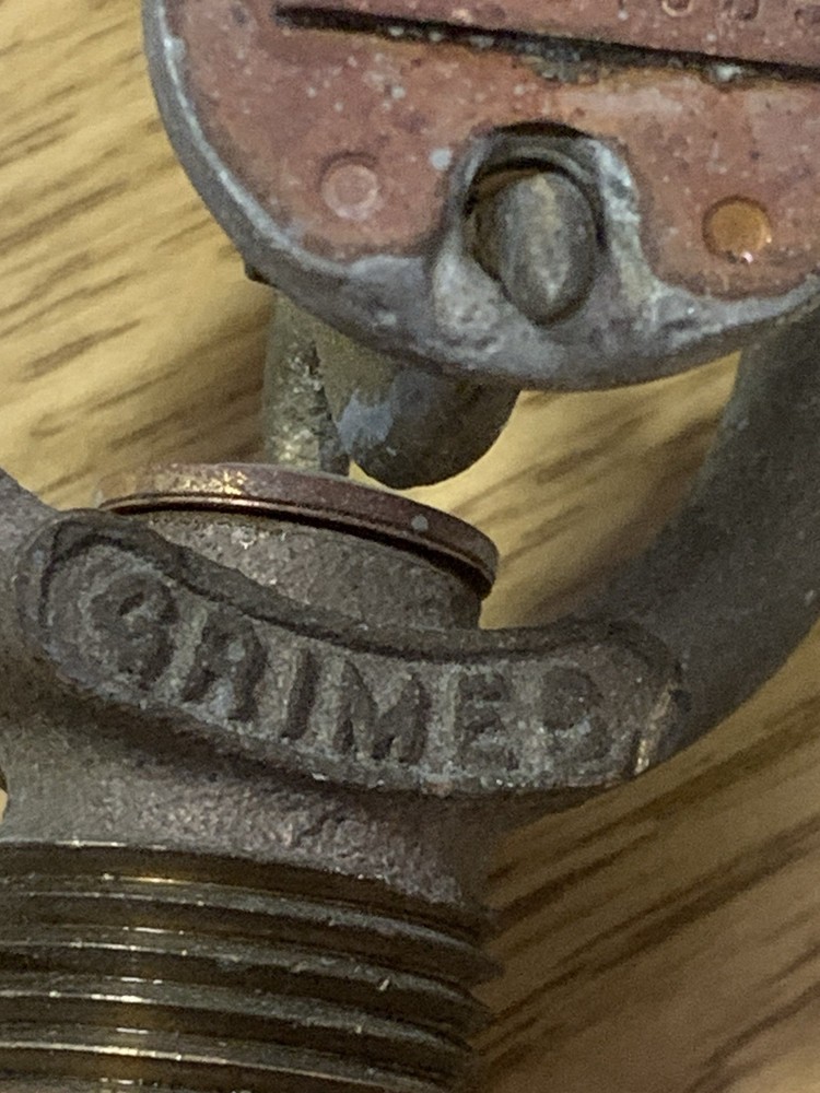 1959 Grimes Fire Sprinkler Head 165°