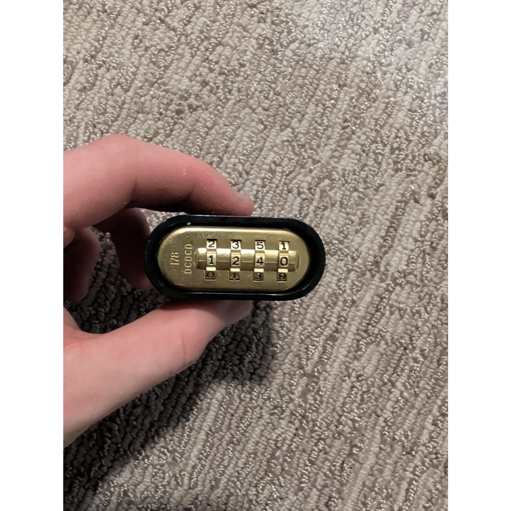 Master Lock 178D Set Your Own Combination Padlock - 4 Pack