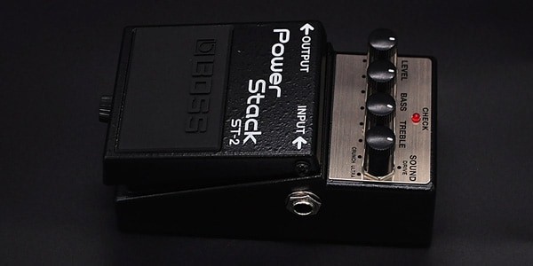 Boss ST-2 Power Stack Distortion Guitar Effect Pedal from JAPAN Tested