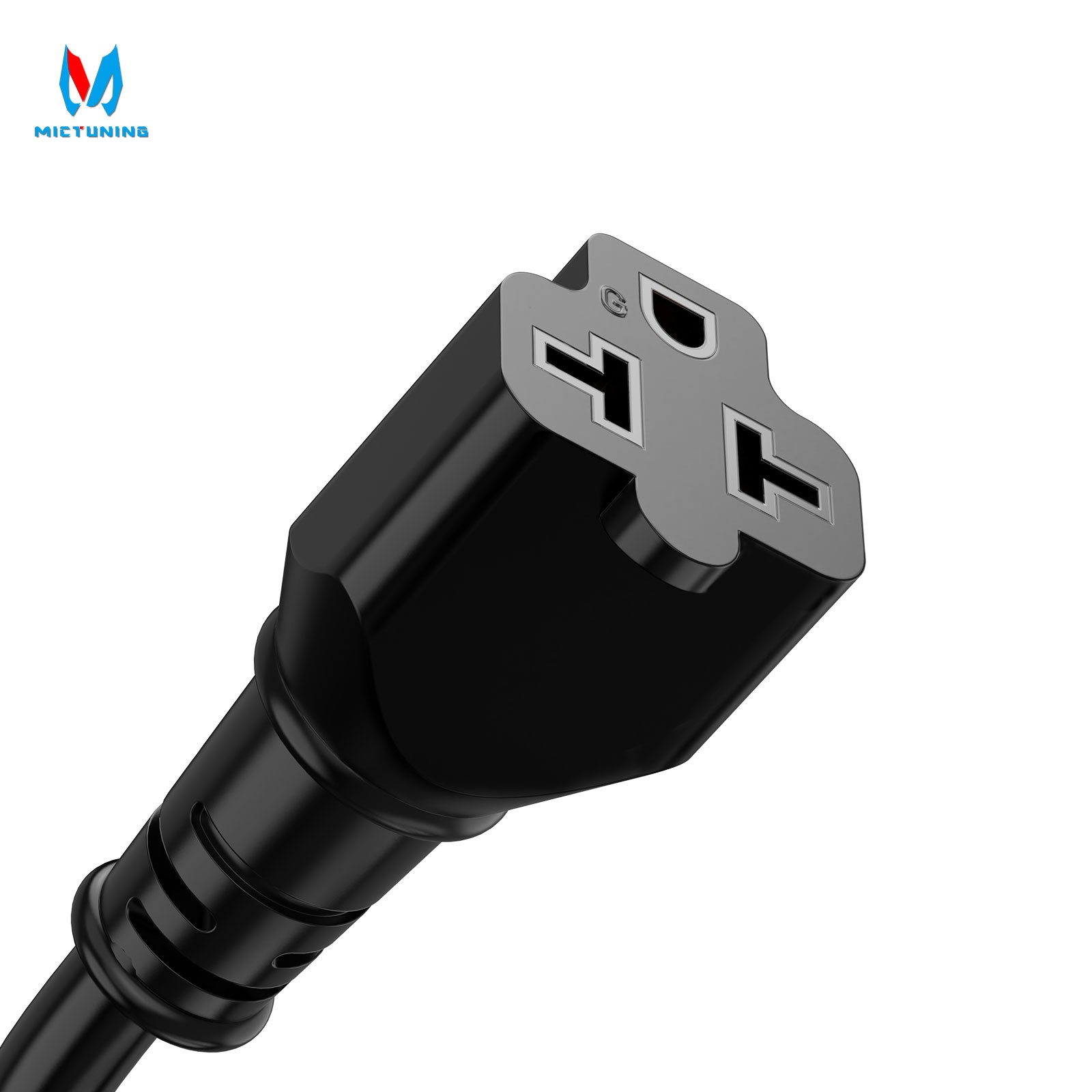 5-in-1 AC Port Plug 20A 125V, Dual 12 AWG Extension Cords for Trailer Truck Boat