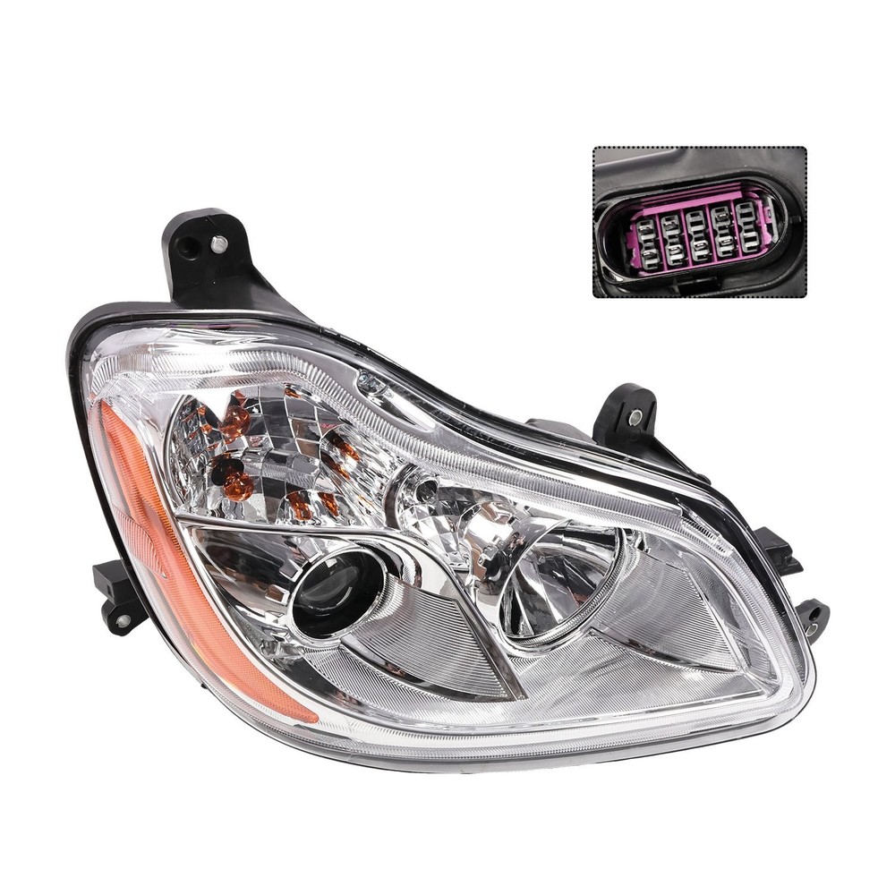 Headlight Assembly Halogen For Kenworth T680 2013-2021 Right Passenger Side