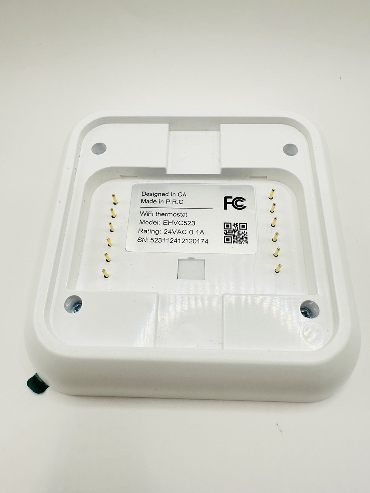 EdgeAnt Smart Thermostat C-Wire Required Programmable Alexa & Google - White