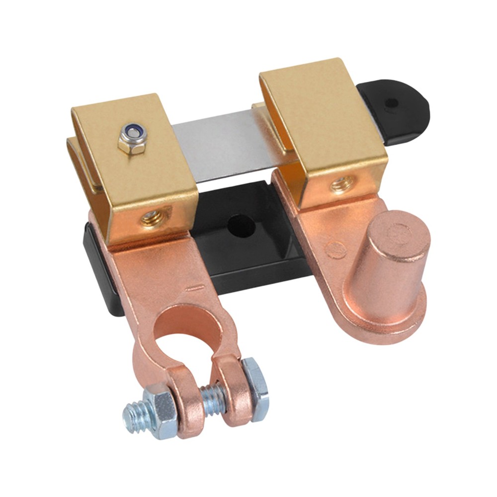Brass Horizontal Knife-type Battery Switch, Negative Battery Disconnect Switch