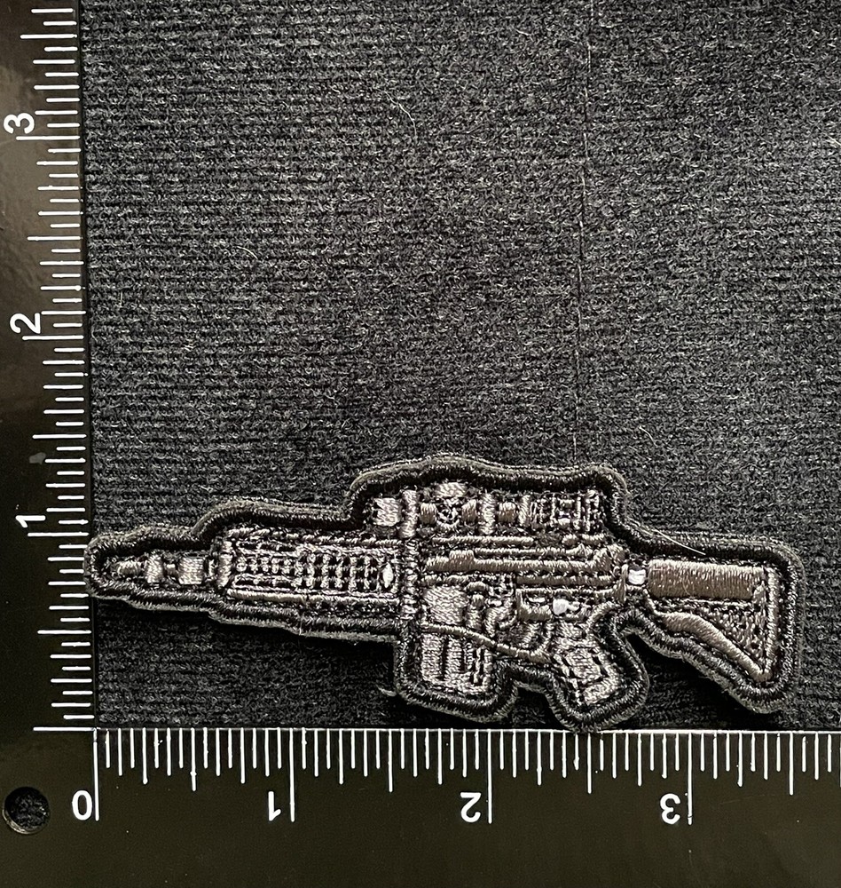 Sniper Rifle DMR Patch Gun Army Weapon COD PUBG Tactical Morale Hook Loop