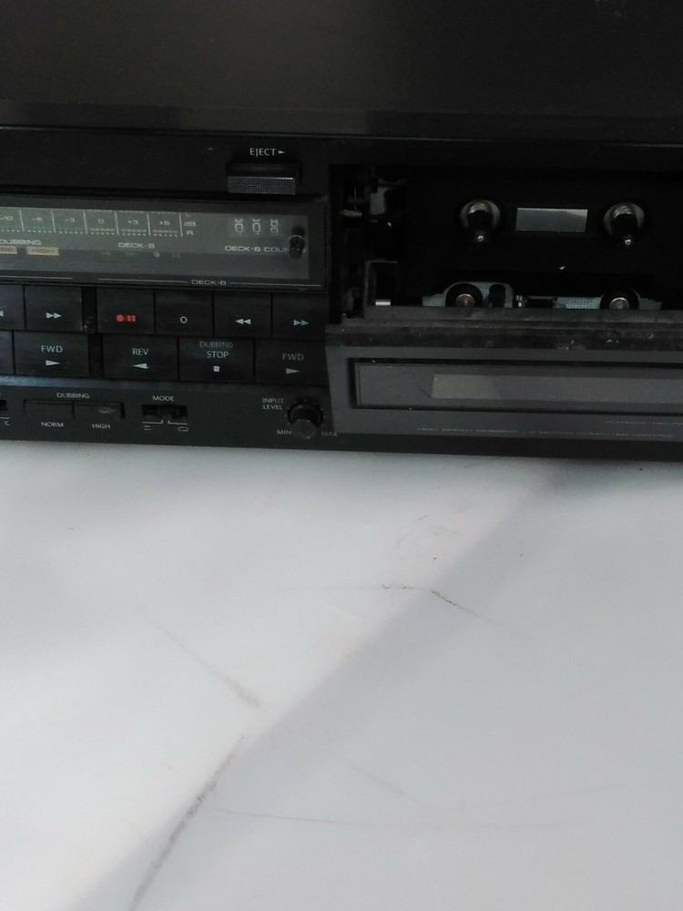 Onkyo TA-RW200 2 Motor Computer Controled Double Cassette Deck with manual
