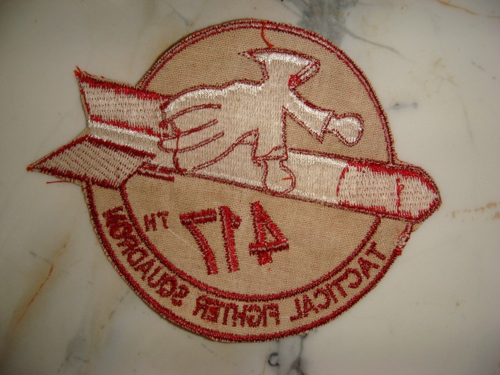 USAF 417th TACTICAL FIGHTER SQUADRON, VIETNAM WAR PATCH