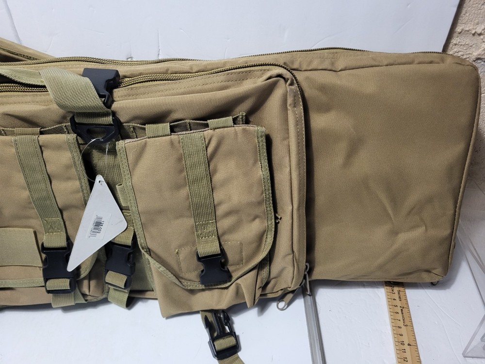 Condor 159 42" Tactical MOLLE Modular Mag Pouch Padded Range Single Rifle Case