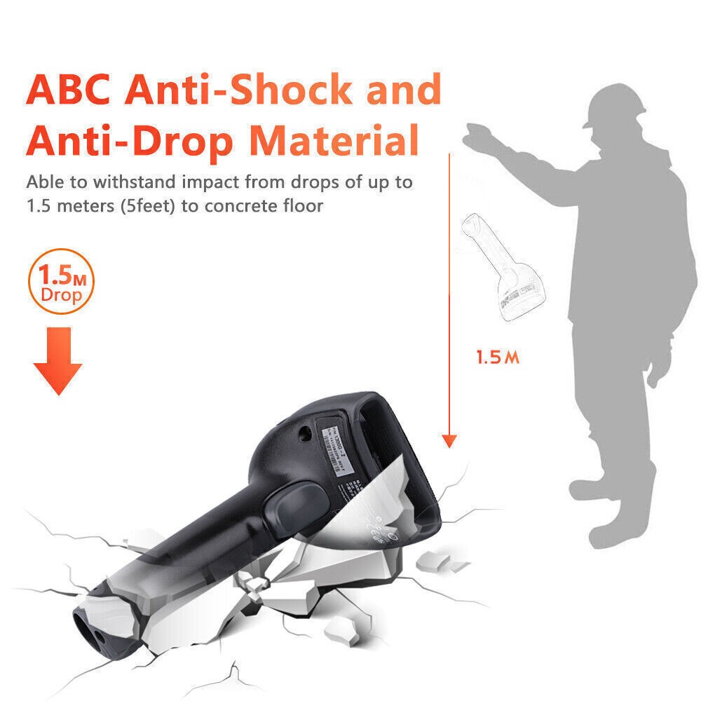 Honeywell Hyperion 1300G Handheld 1D Barcode Scanner with USB Cable Wired LOT
