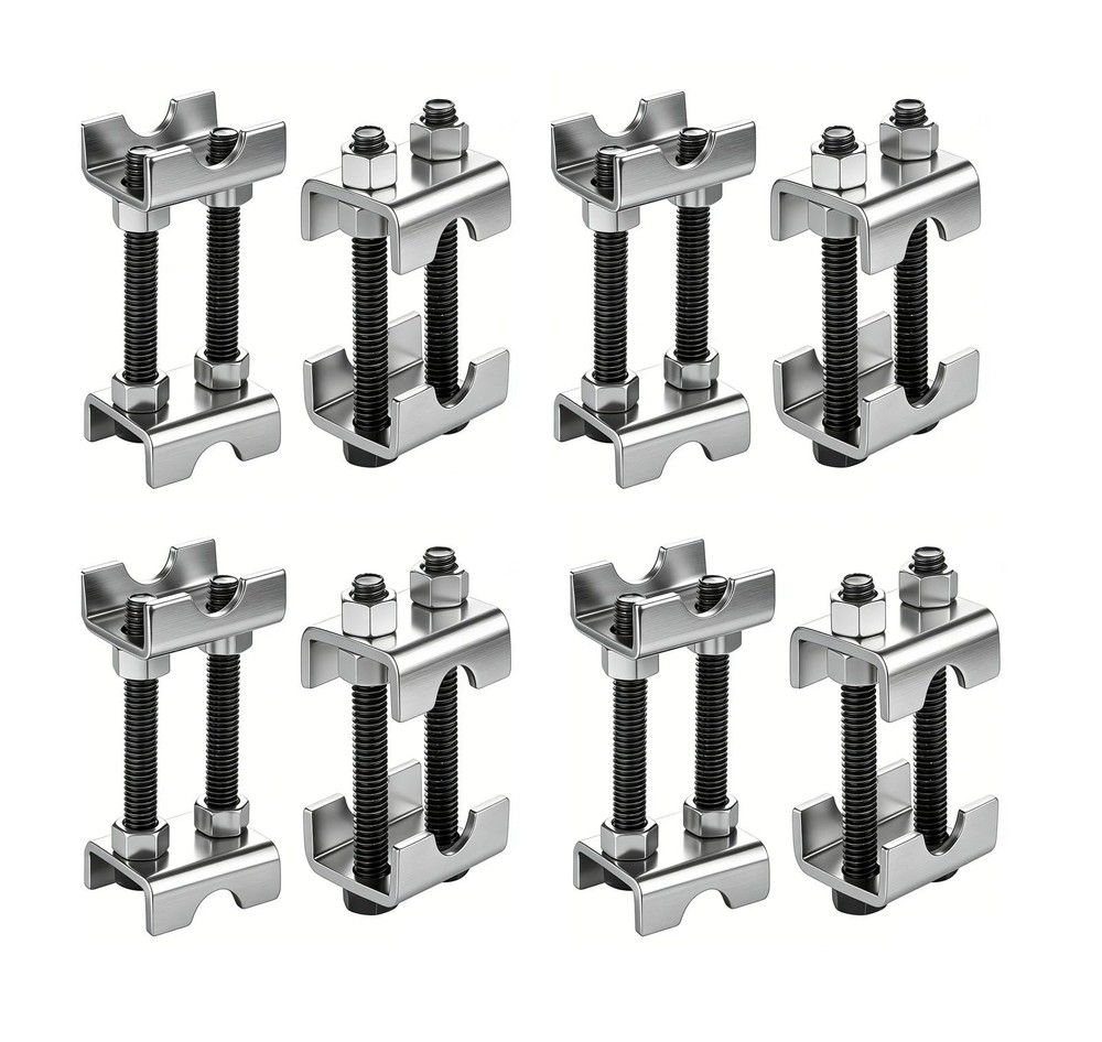 8 Pack Coil Spring Spacer,2 Way Adjustable Coil Spring Compressor Tool Keep S...