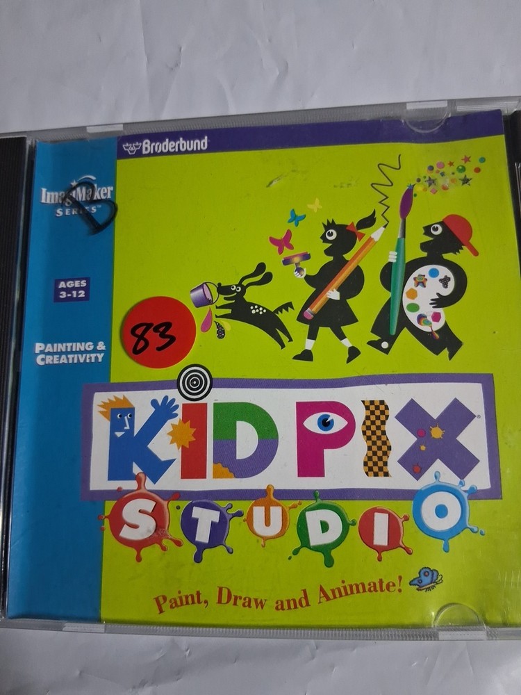 KID PIX Studio Big Box - Image Maker Edition - Rare!