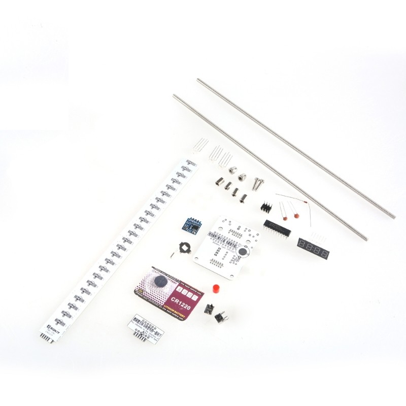 Auditory Spectrum Tower Set Voice Controlled 7 Color Display LED Leveling