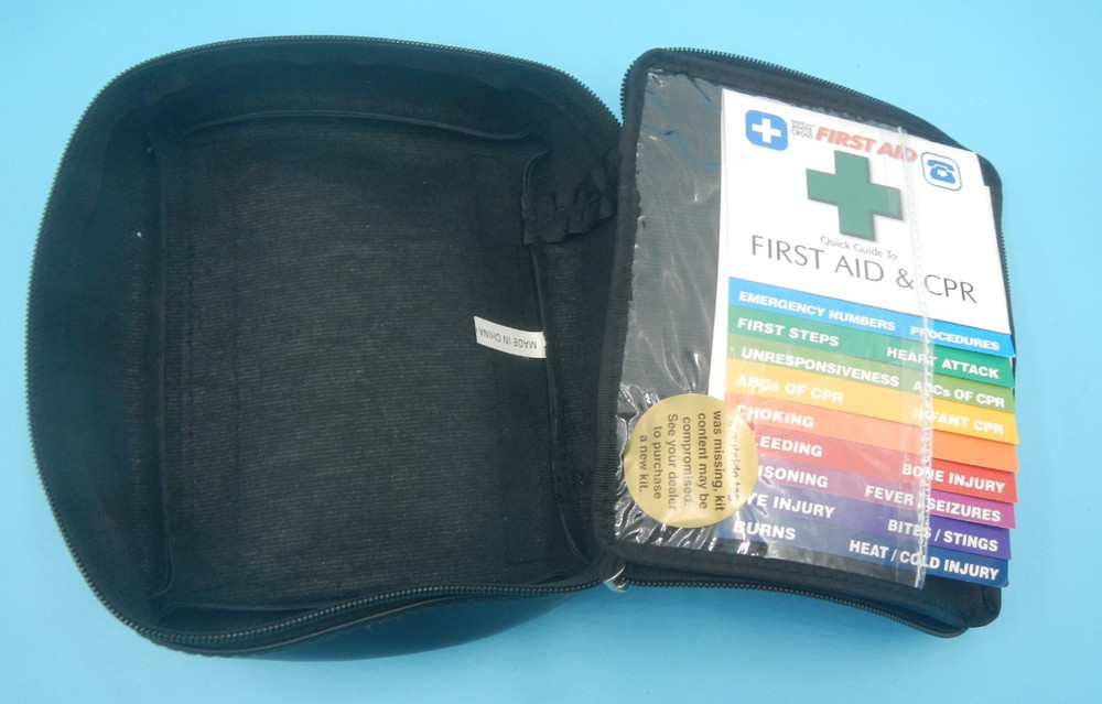Lexus First Aid Medical Kit w/ Leather Case OEM-Empty