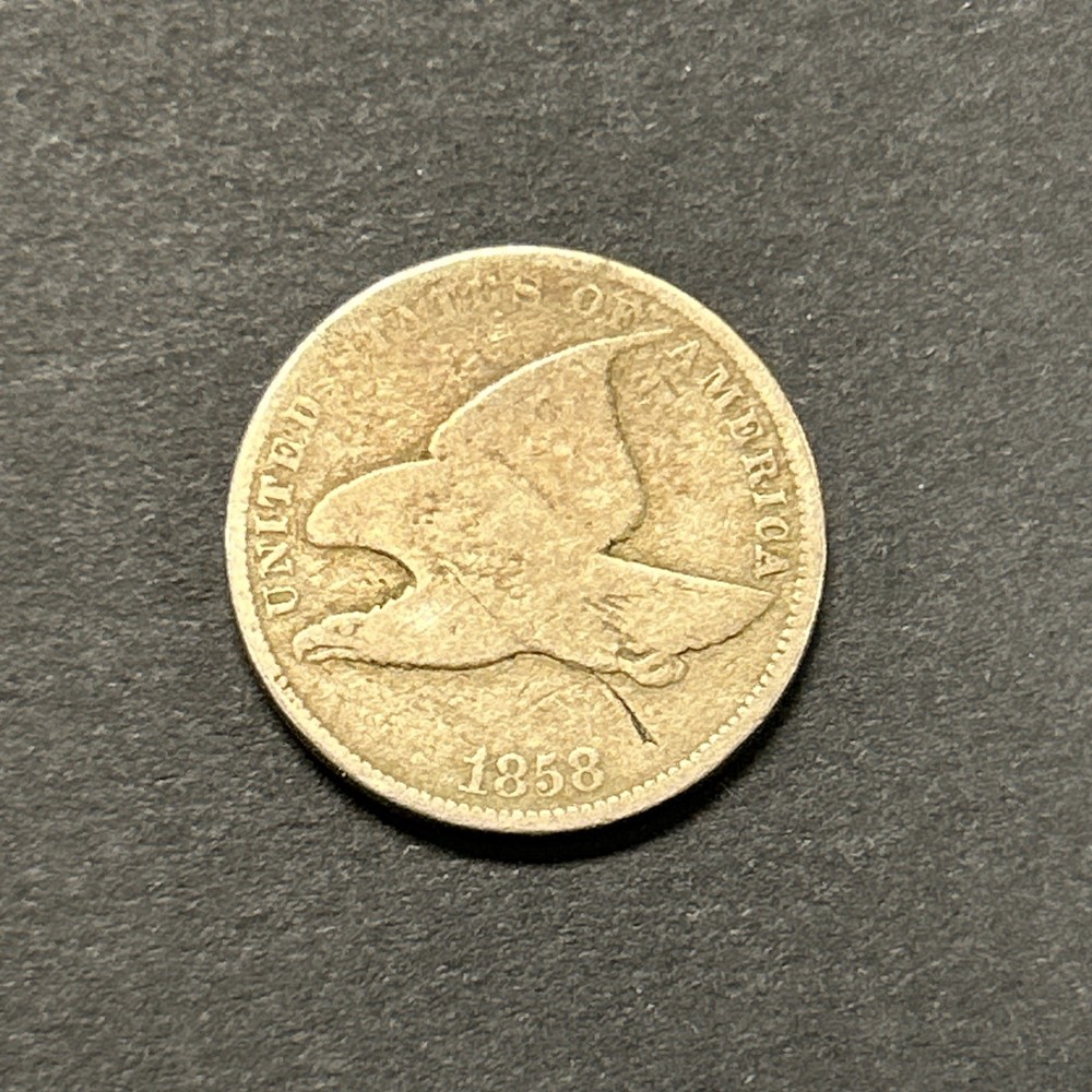 1858 Flying Eagle Cent Small Letters