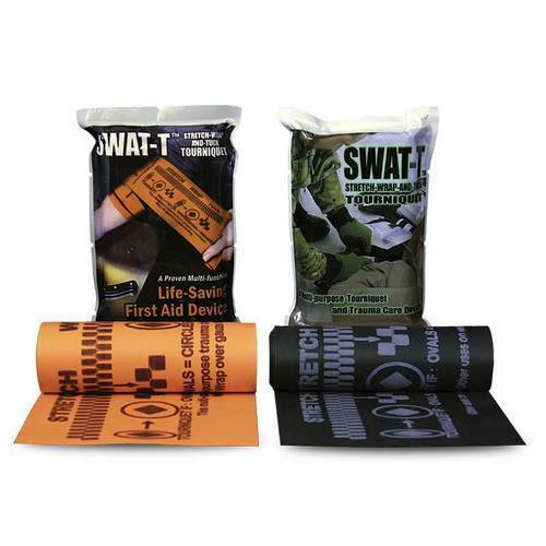 New H&H SWAT Tourniquet "Stretch Wrap And Tuck" Black or Orange