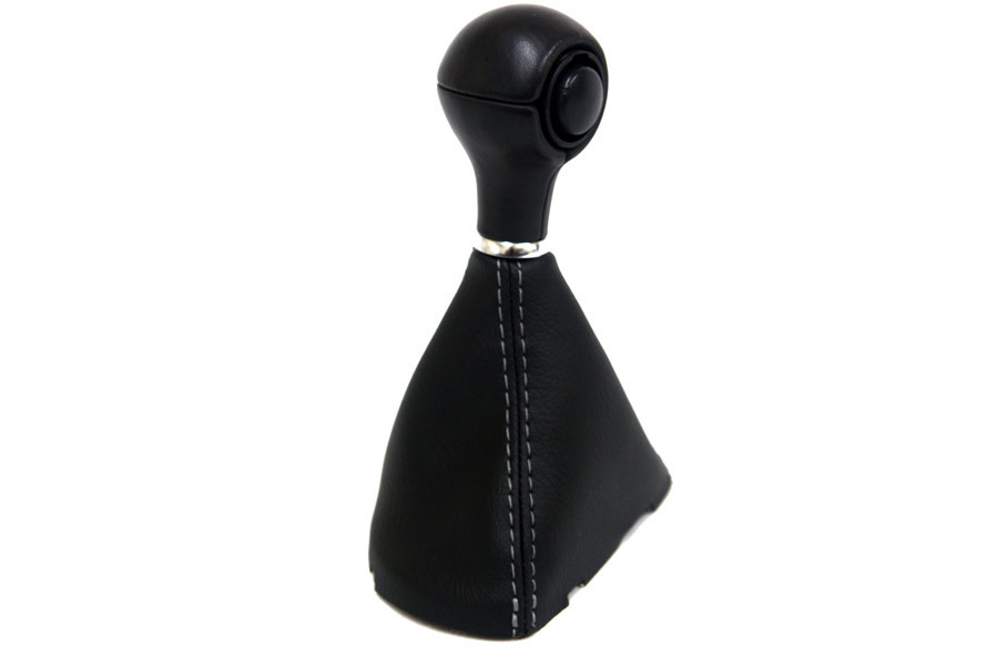 Automatic Shift Boot Replacement PVC Leather Fit for Audi TT 08-16 Gray Stitch