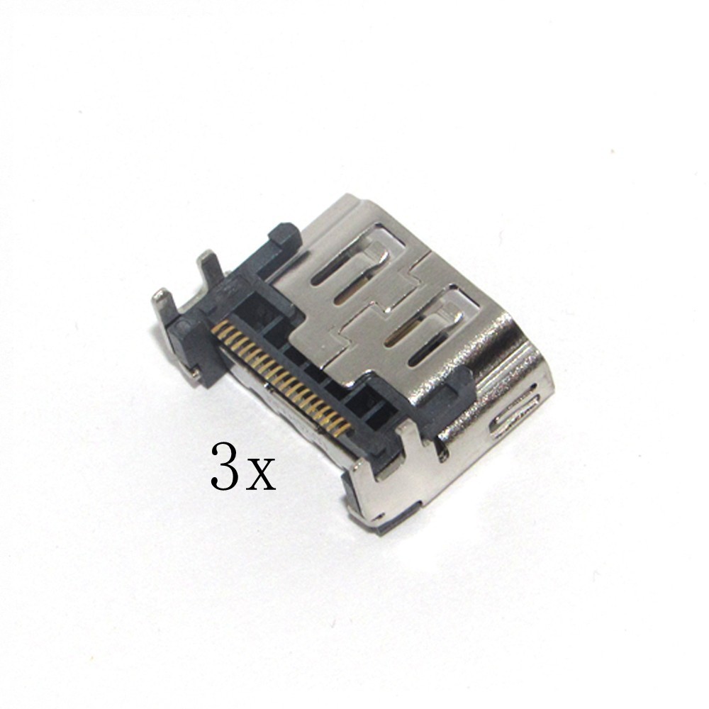 3 Pcs PS5 HDMI Port Socket Connector Replacement Part Playstation 5 Interface