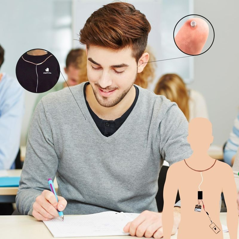 Invisible Hidden Micro Nano Tiny Earpiece Bug Mobile Phone Cheat Exam