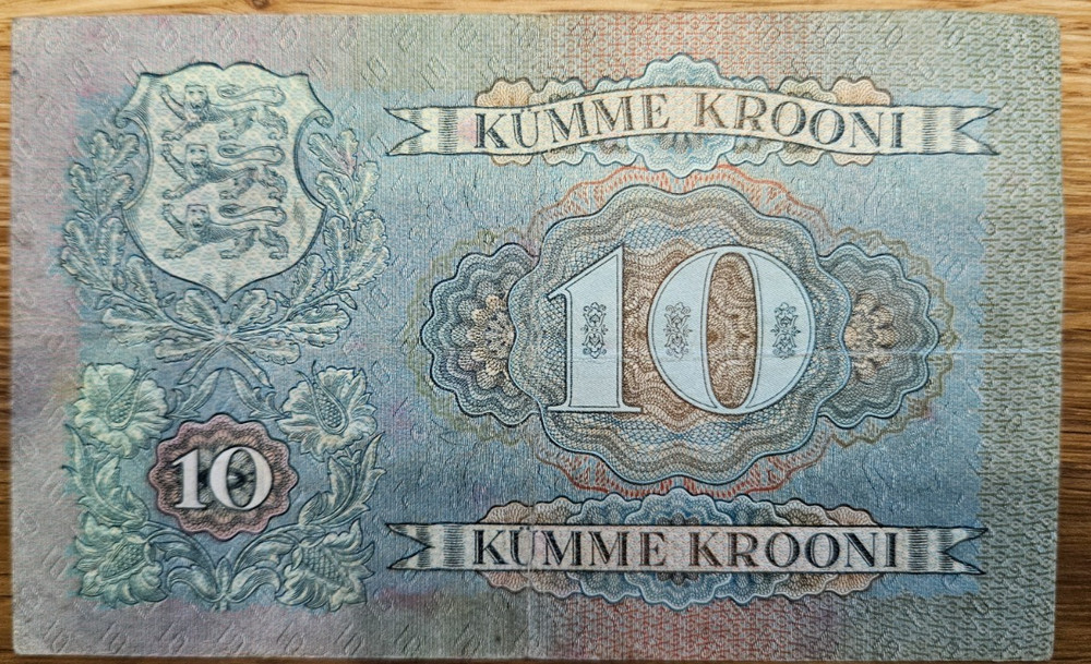 Estonia 10 krooni 1937