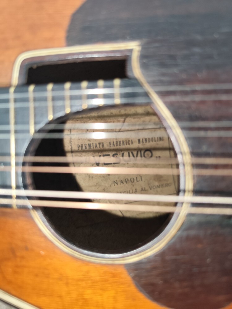 Mandolin 4/4 Vesuvius Naples 1928 曼陀林 만돌린マンドリン