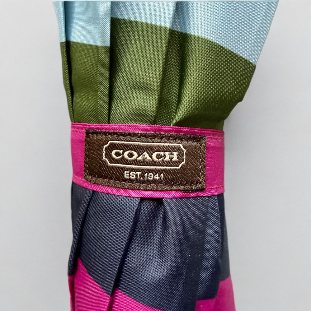 Coach Legacy Compact Umbrella