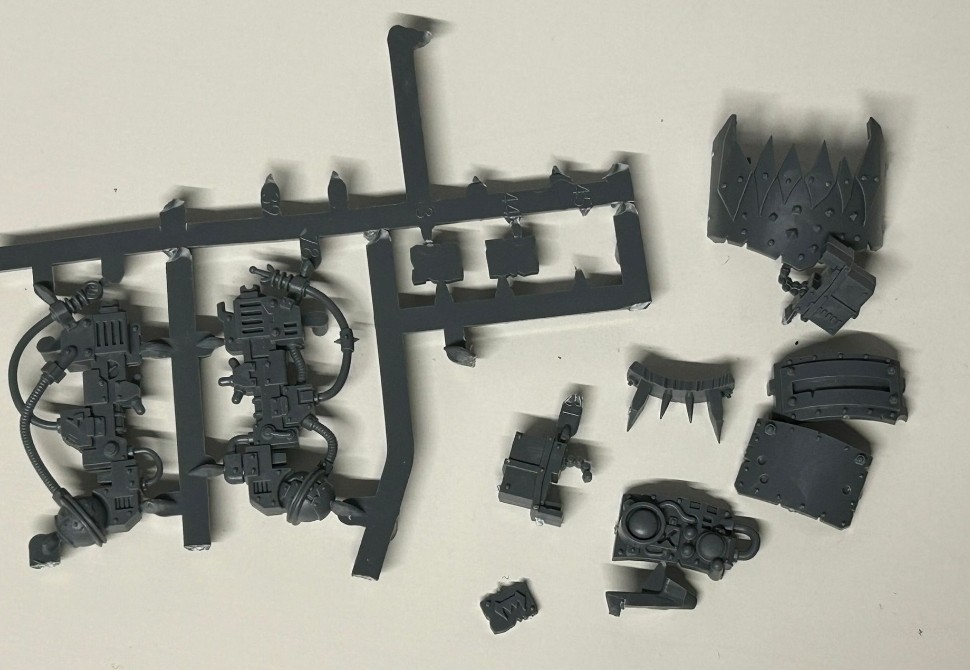 Warhammer 40k Orks Deff Dread Gunbins Bits Pack
