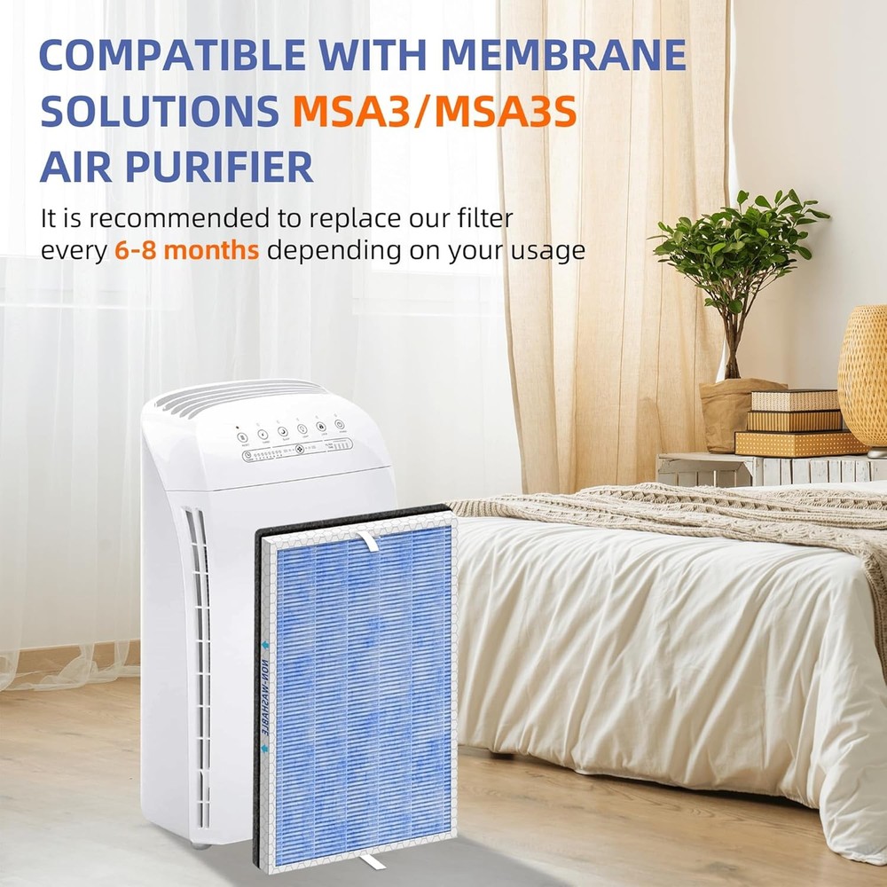 MSA3 MSA3S Replacement Filter for Membrane Solutions MSA3 and MSA3S Air