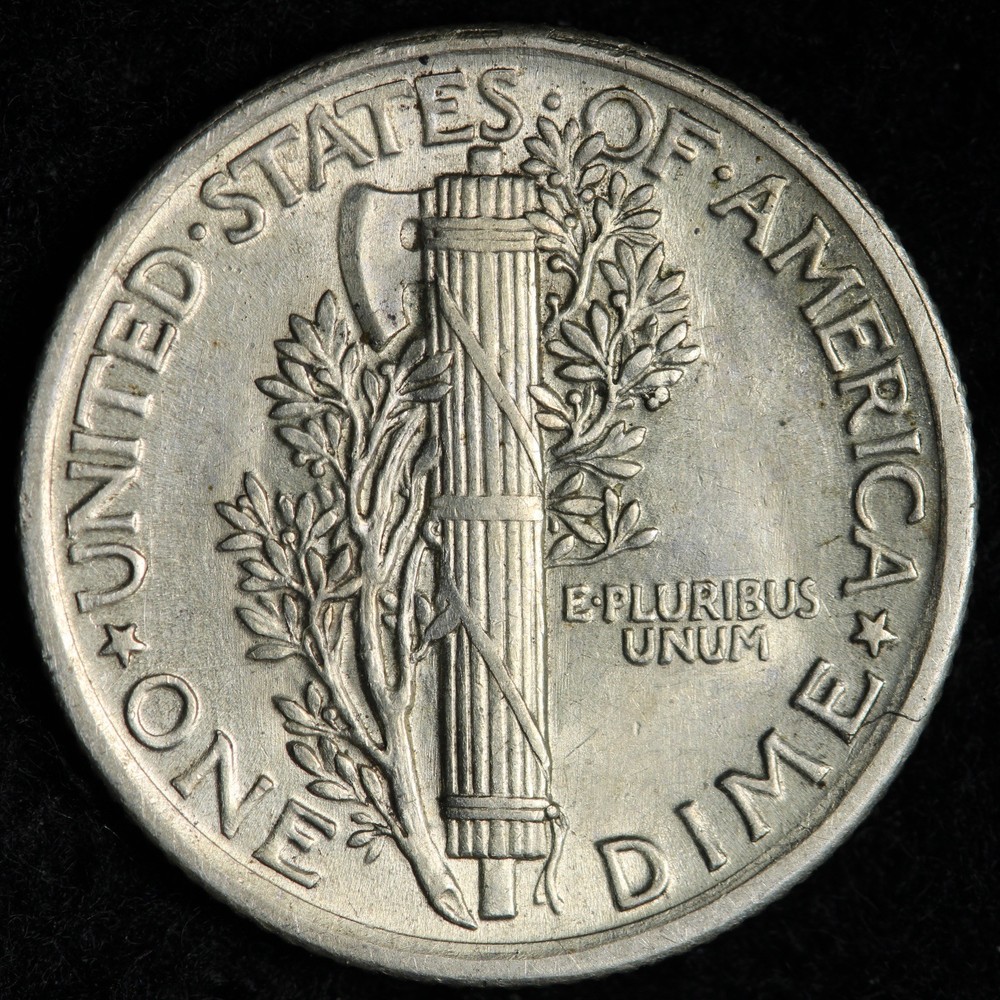 1918 Mercury Silver Dime BU *UNCIRCULATED* MS E280 TKLM