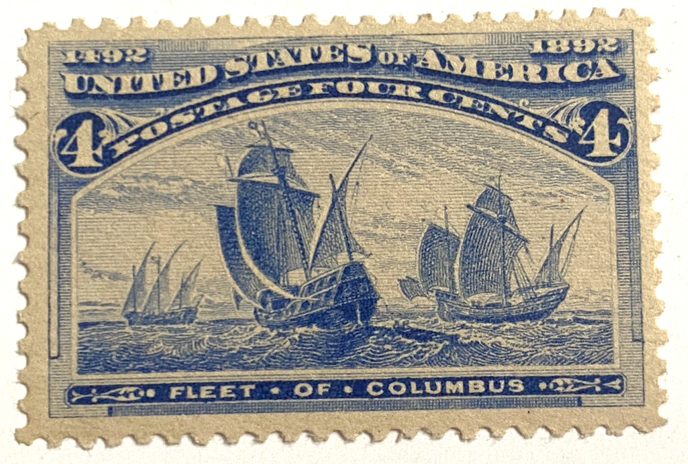 US 233 4c Columbian Exposition 1893