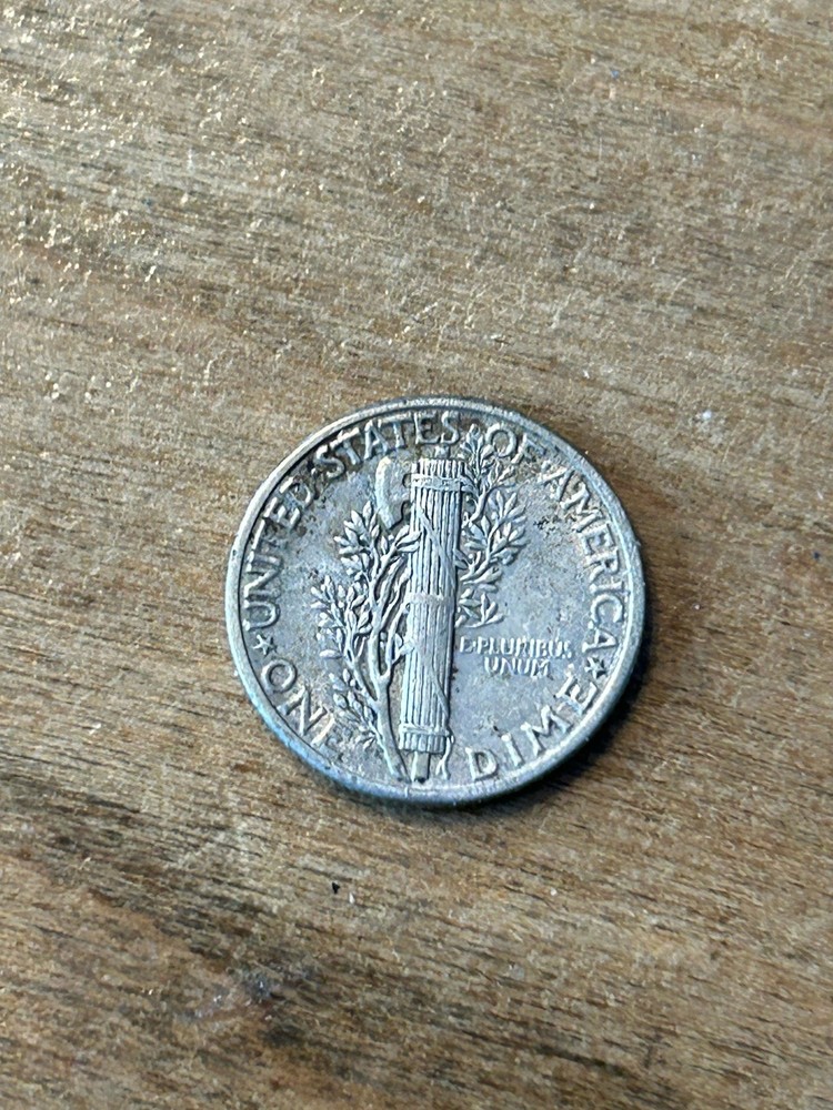 1945 Mercury Dime XF+