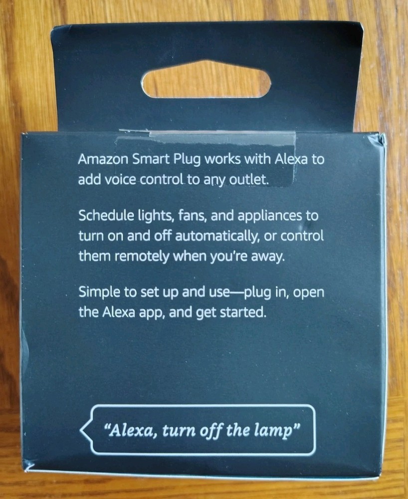 Amazon Smart Plug - New Sealed - Works with Alexa