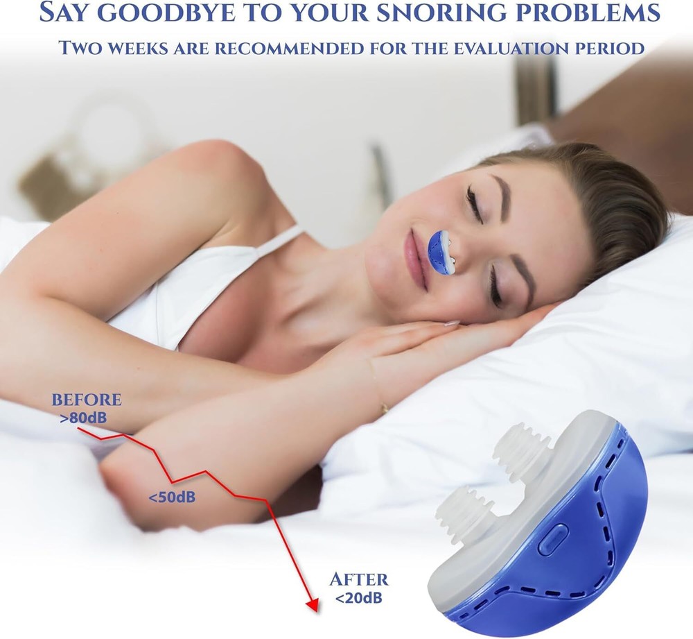 Upgraded Variable Speed Anti Snoring Breathable, Effective Snoring Prevention US