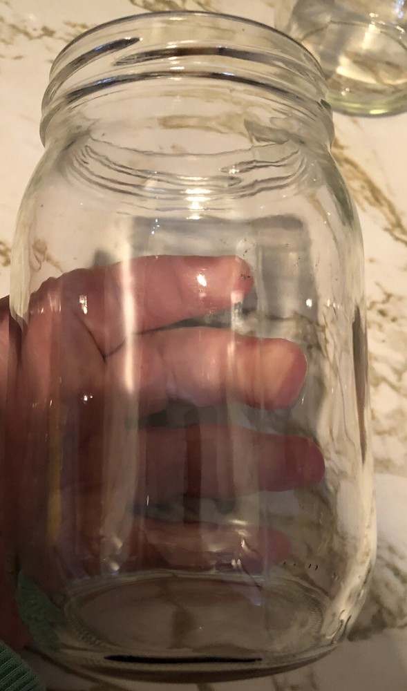 4pcs Empty Glass Jars Candle