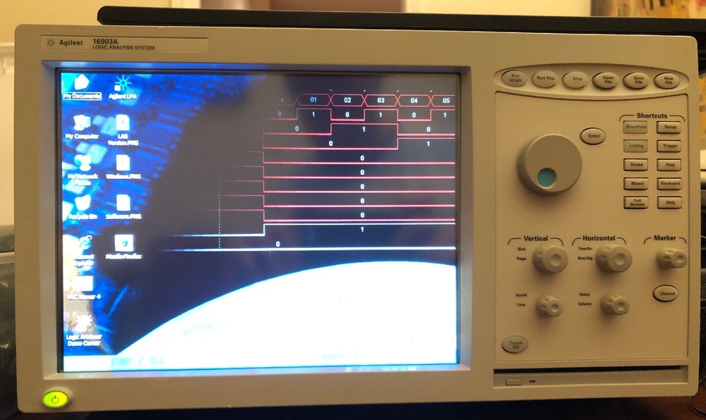 Agilent 16903A Logic Analyzer System & Cables. Win XP SP3