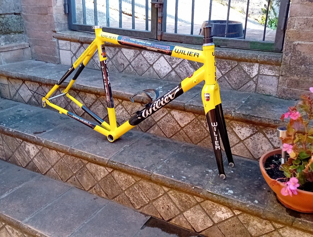 Wilier Izoard Team Liquid 2001 Frame And Fork