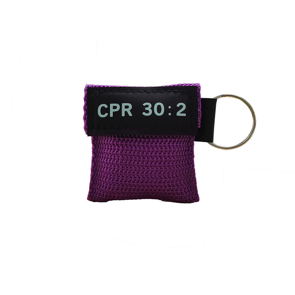 5pcs CPR Mask with Keychain Face Shield AED Keyring CPR face sheild