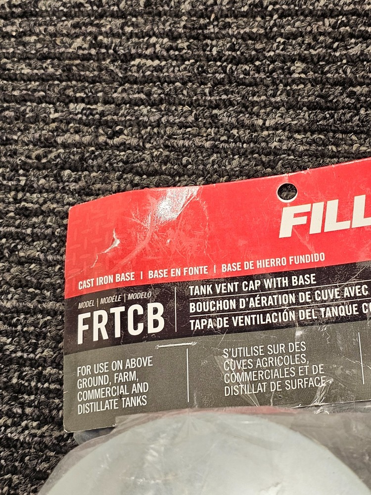 Fill-Rite FRTCB Vented Fill Cap with 2" Base
