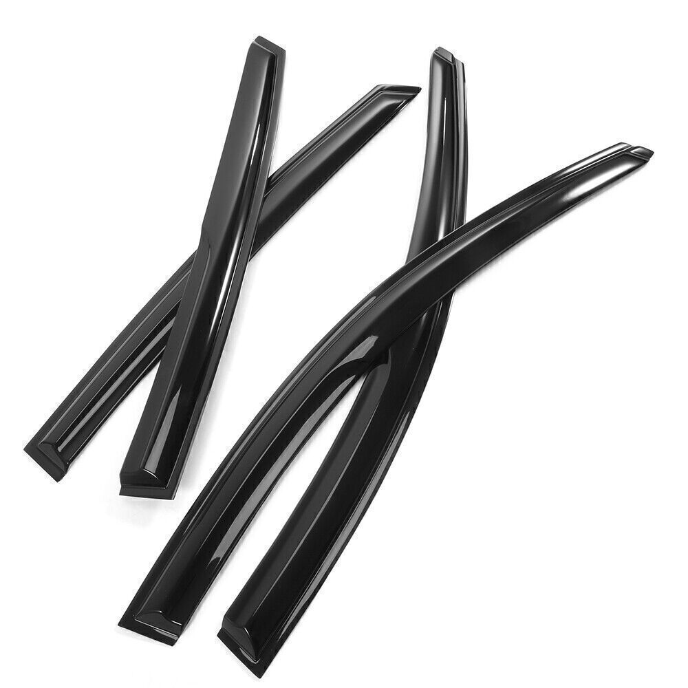 For 18-20 Honda Accord JDM Wavy Mugen Style Window Visors Rain Guards Vent Shade