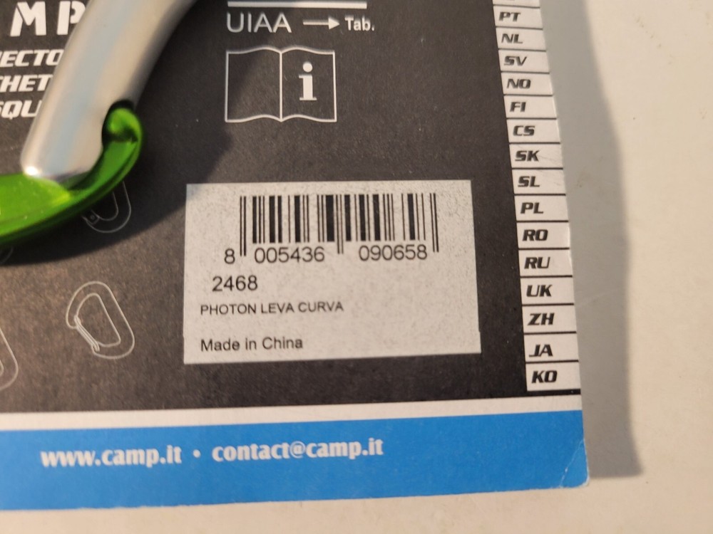 Camp Photon Leva Curva 2468 CALIPER - Free Shipping