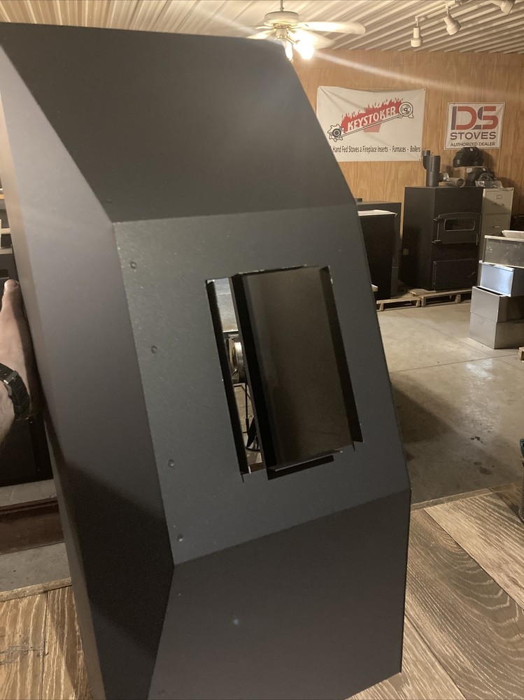 Reading coal stove hopper w/lid