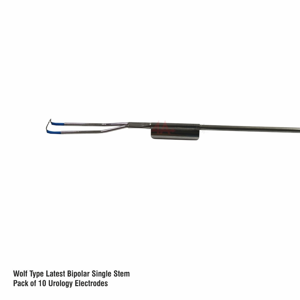 4A WOLF TYPE LATEST BIPOLAR SINGLE STEM PACK OF 10 UROLOGY ELECTRODES.