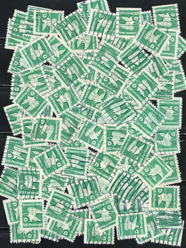 US X 50 Eagle Booklet Stamp SCOTT# 2113 (used)