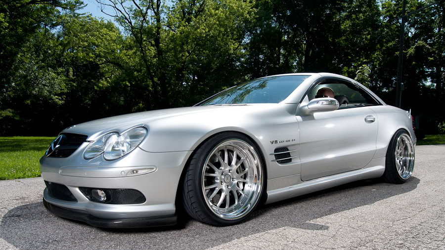 Mercedes SL55 Lowering Links Kit R230 ABC (Fully Adjustable Left) Module