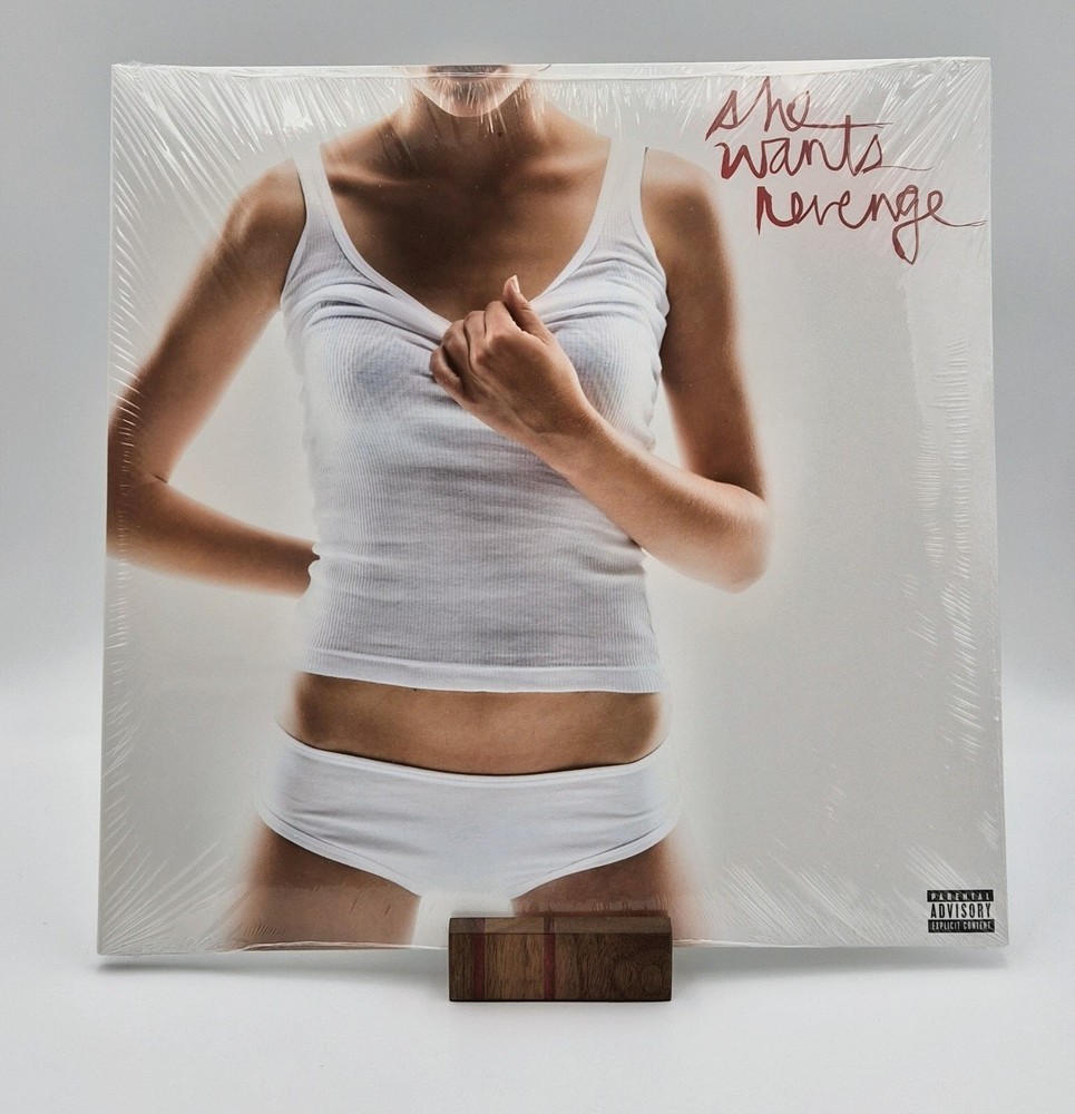 She Wants Revenge Self Titled Ruby Translucent Clear Vinyl Record 2LP Interscope