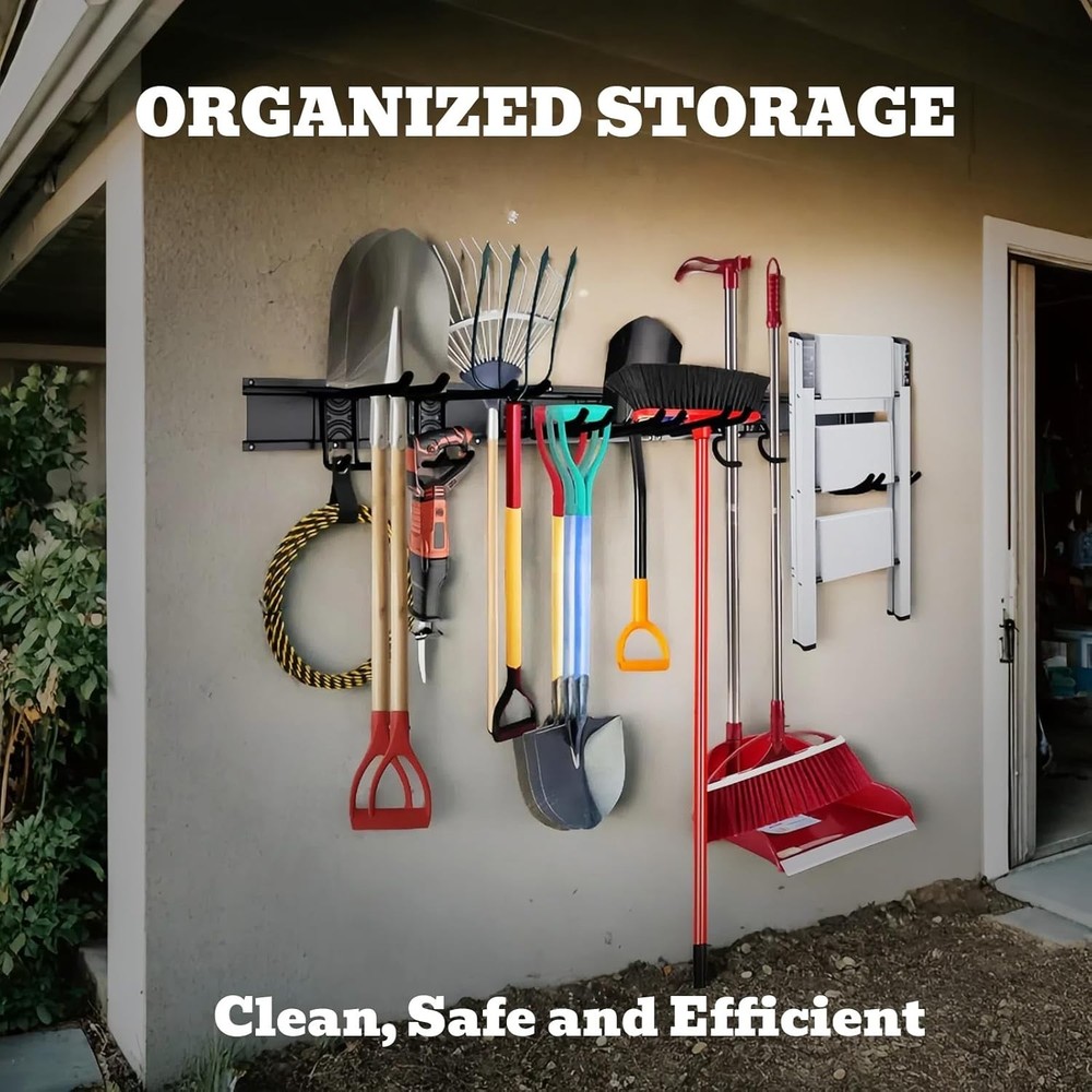 SEDY 64" Heavy Duty Garage Storage Tool Organizer Wall Mount - Tool Rack