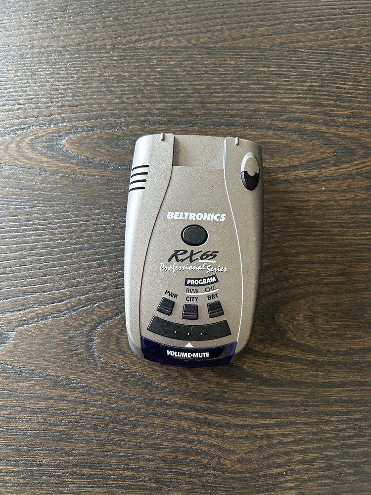 Beltronics RX65 "Professional Series" Radar Detector (NO Accessories)